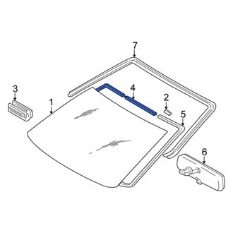 Scion OE - Upper Windshield Seal