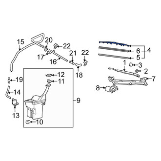 Scion OE - Left Wiper Blade