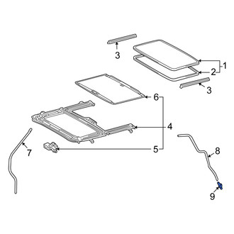Scion OE - Rear Sunroof Drain Hose Grommet