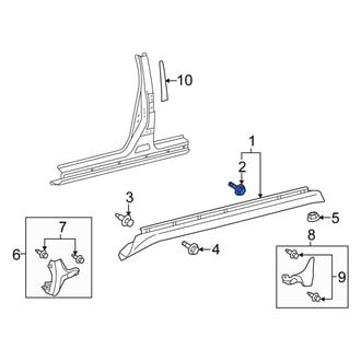 Scion OE - Rocker Panel Molding Clip