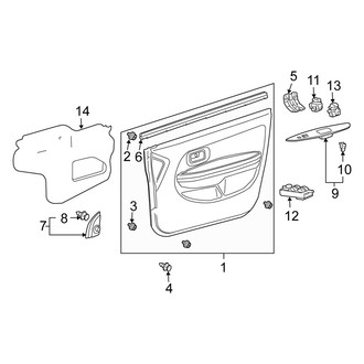 Scion OE - Front Door - Interior Trim