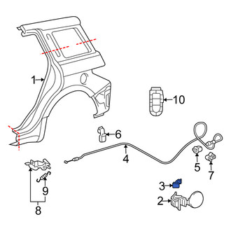 Scion OE - Fuel Door Spring