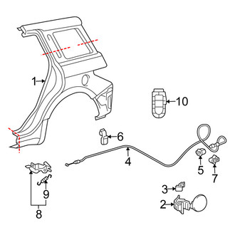 Scion OE - Quarter Panel & Components