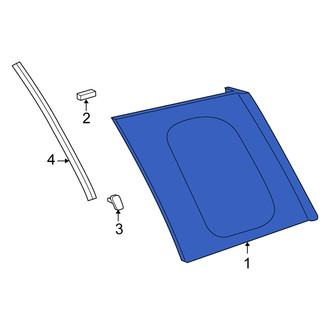 Scion OE - Rear Right Quarter Glass
