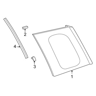 Scion OE - Quarter Panel - Glass