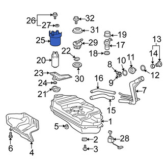 Scion OE - Fuel Pump Filter