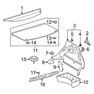 Scion OE - Lower Body B-Pillar Trim Panel Clip