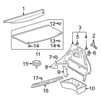 Scion OE - Rear Body & Floor - Interior Trim