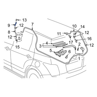 Scion OE - Rear Liftgate Washer Hose