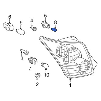 Scion OE - Rear Tail Light Bulb
