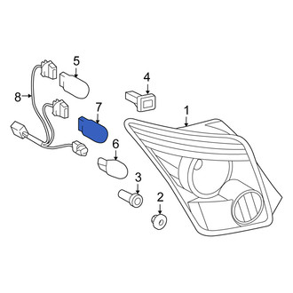 Scion OE - Rear Back Up Light Bulb