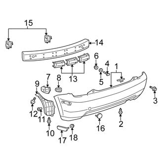 Scion OE - Rear Bumper - Bumper & Components
