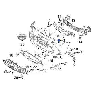 Scion OE - Bumper Cover Retainer