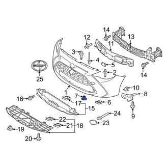 Scion OE - Bumper Cover Retainer