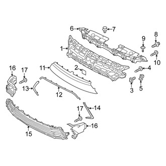 Scion OE - Front Bumper & Grille - Grille & Components