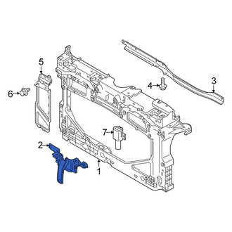 Scion OE - Front Hood Latch Support