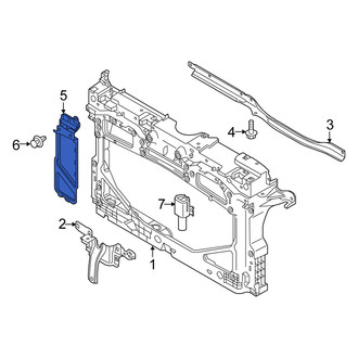 Scion OE - Radiator Support Panel Seal