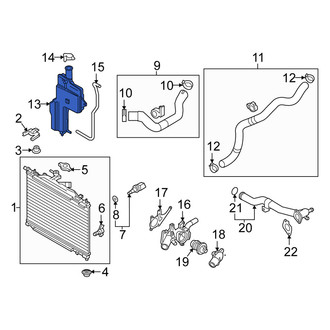 Scion OE - Engine Coolant Reservoir