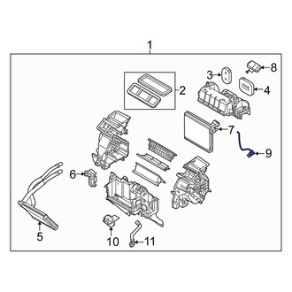 Scion OE - A/C Evaporator Temperature Sensor