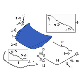 Scion OE - Front Hood Panel
