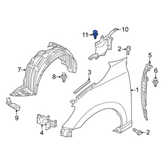 Scion OE - Engine Air Intake Resonator Clip
