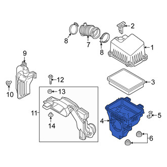 Scion OE - Air Filter Housing