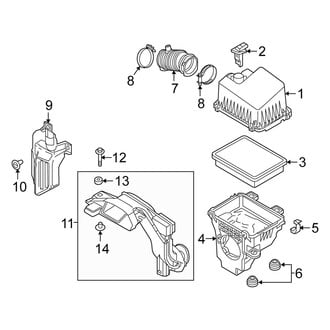 Scion OE - Engine / Transaxle - Air Intake