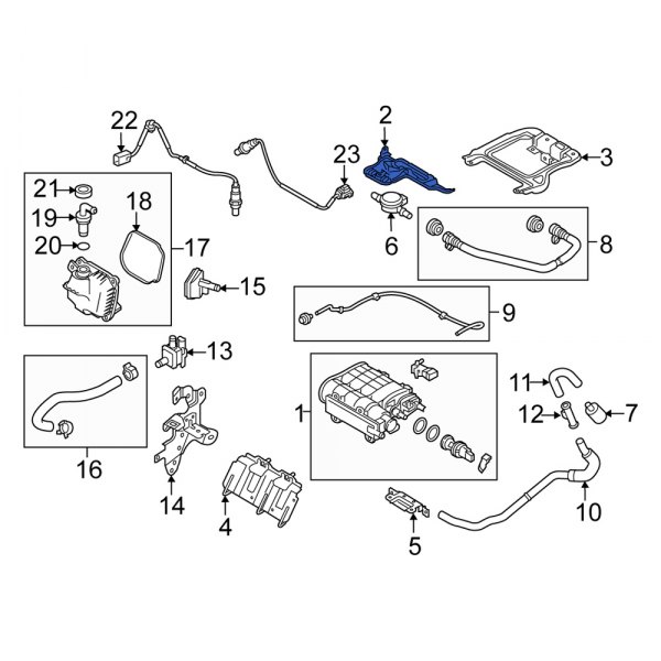 Vapor Canister Bracket