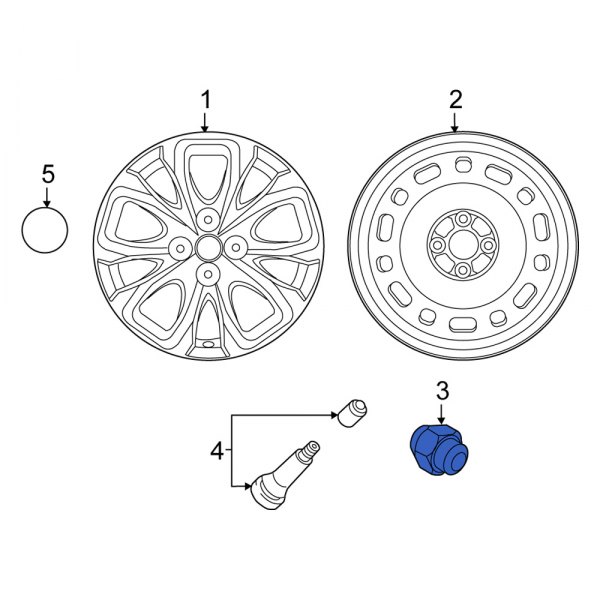 Wheel Lug Nut