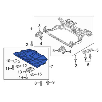 Scion OE - Front Radiator Support Splash Shield