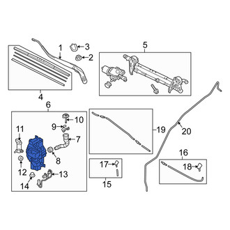 Scion OE - Washer Fluid Reservoir