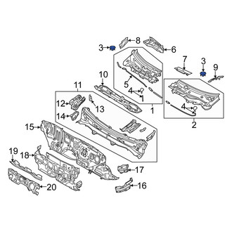 Scion OE - Engine Air Intake Resonator Clip