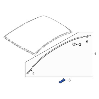 Scion OE - Roof Drip Molding Clip