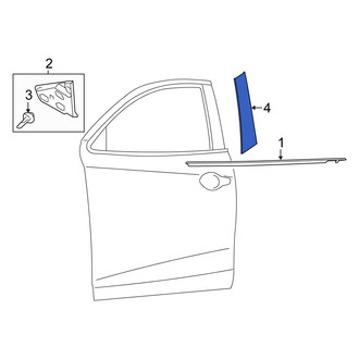 Scion OE - Front Left Door Applique