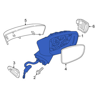 Scion OE - Front Right Door Mirror