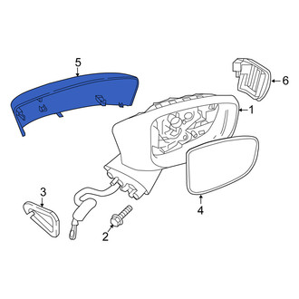 Scion OE - Front Right Door Mirror Cover
