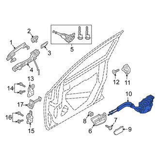 Scion OE - Front Left Door Latch Assembly