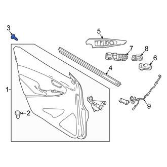 Scion OE - Trunk Trim Panel Clip