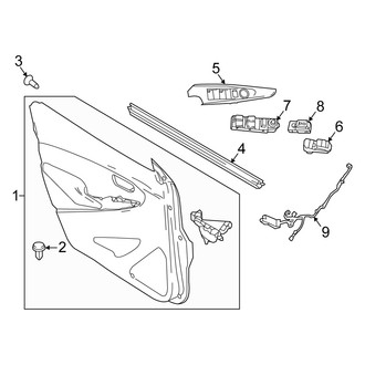 Scion OE - Front Door - Interior Trim