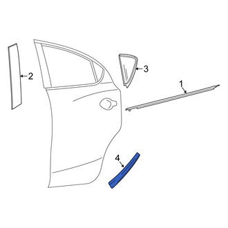 Scion OE - Rear Left Stone Guard