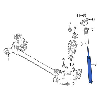 Scion OE - Rear Suspension Shock Absorber