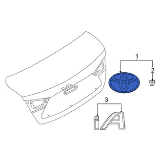 Scion OE - Rear Deck Lid Emblem