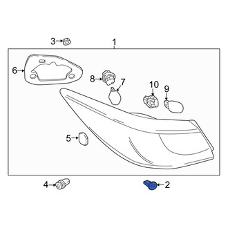Scion OE - Tail Light Clip