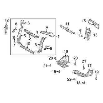 Scion OE - Radiator Support