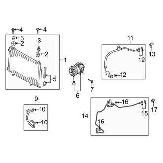 Scion OE - A/C Line O-Ring