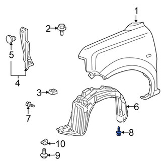 Scion OE - Fender Liner Grommet