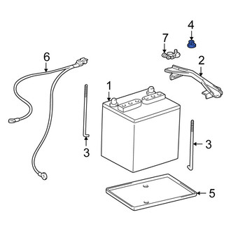 Scion OE - Battery Hold Down Nut