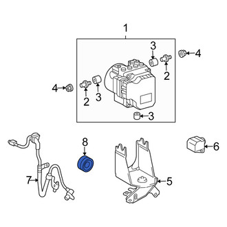 Scion OE - Rear ABS Wheel Speed Sensor