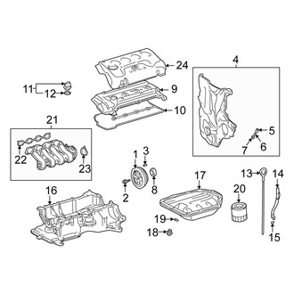 Scion OE - Engine / Transaxle - Engine Parts