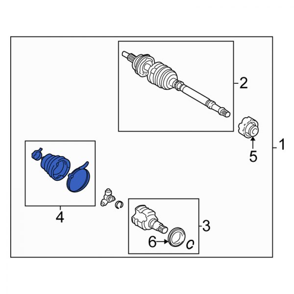 CV Joint Boot Kit